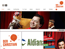 Tablet Screenshot of der-christian.com